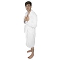 thumbnail image 4 of Peignoir Homme 100 % Coton en Tissu Éponge Châle Robe de Luxe Robe de Spa, 4 of 9