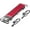 Red, variant on ORICO M.2 NVMe SSD Enclosure USB 3.2 Type-C 10 Gbps M Key NVMe Enclosure 4TB Aluminum External NVMe M.2 Enclosure Case Support UASP(No Drive)