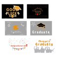thumbnail image 1 of Minkissy 6Set Rectangle Ivory Board Greeting Card Assortment for Graduation Parties and Celebrations, 1 of 8