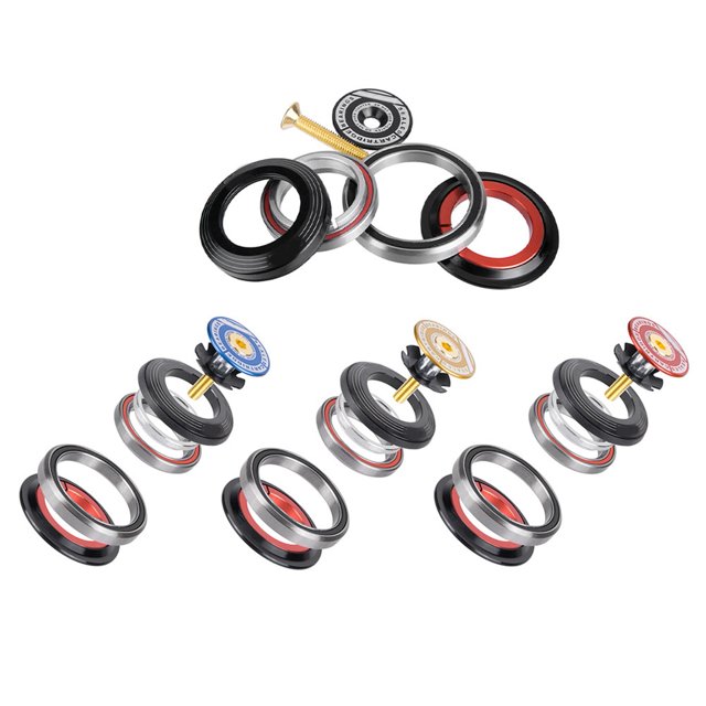 42 52mm Frente Tenedores Tubo, aleación De Aluminio Recta Carretera Ciclismo Auriculares Cónicos Para Horquillas Vertebrales Estándar