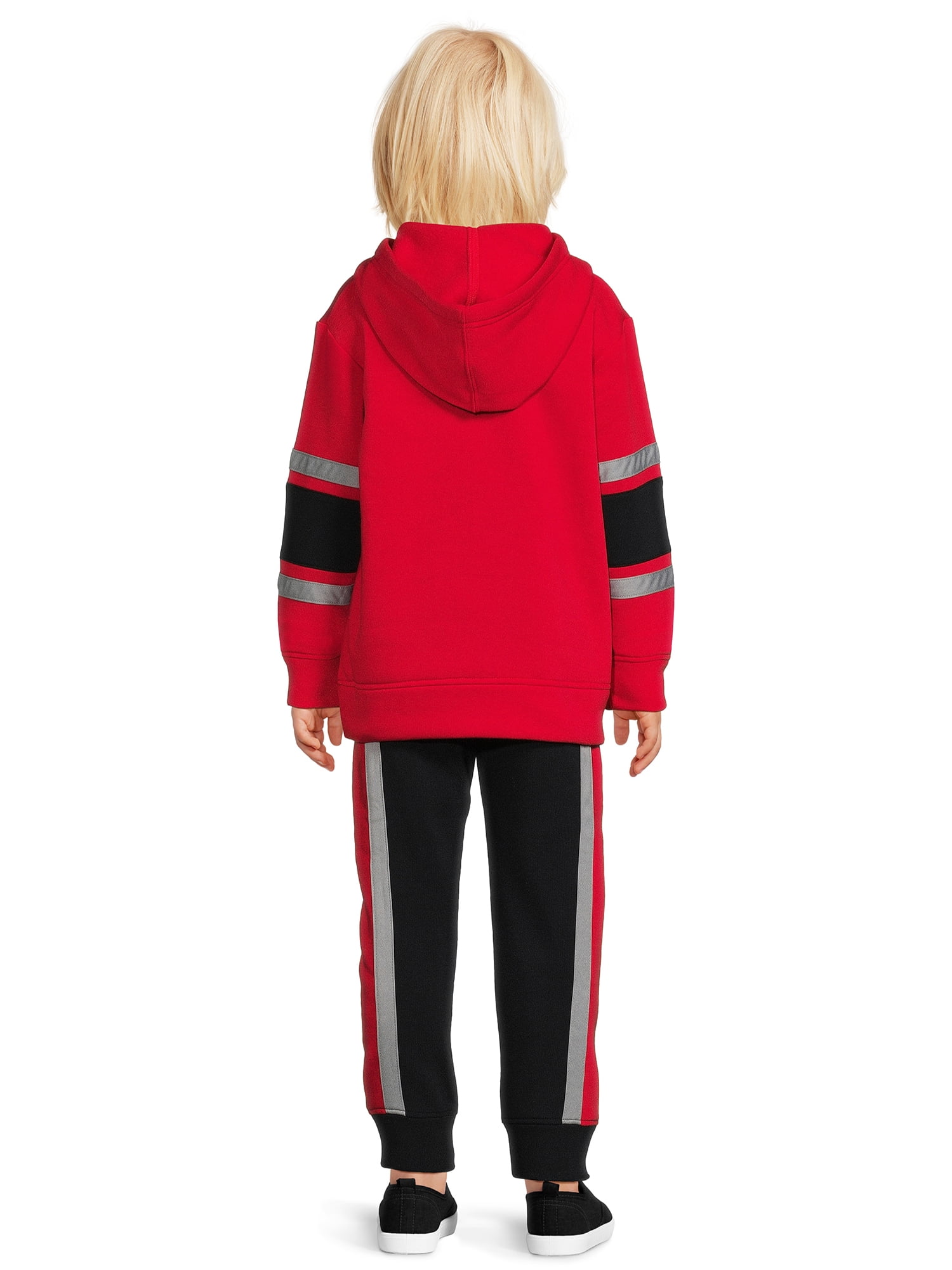 Cheetah Boys Fleece Hoodie and Joggers, 2-Piece Set, Size 4-18 Husky