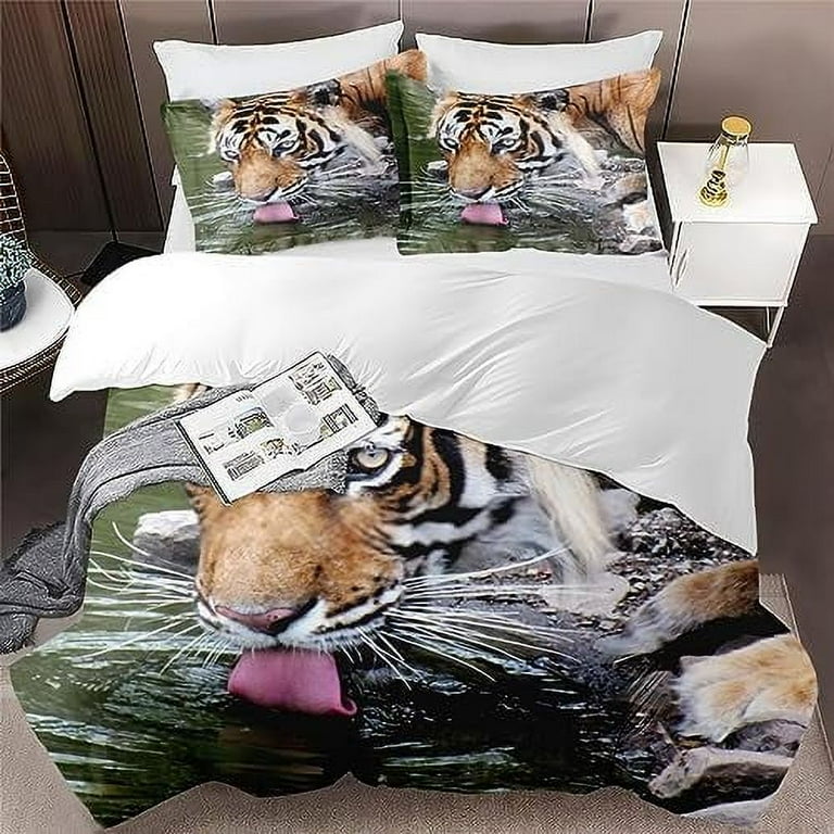 Duvet Cover Set Pug Flower Cute Dog Bedding Set for Kids and Adults Bedroom Decor Retro Neon Love Quilt Cover Set Size Comforter Cover with Pillow Shams Walmart