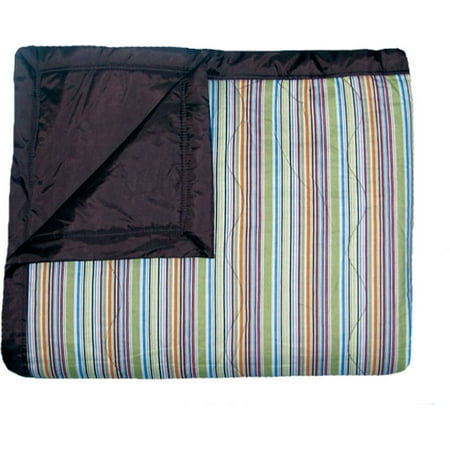 Tuffo Water-Resistant Outdoor Blanket-Color: Mini Stripe