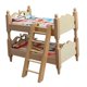 thumbnail image 5 of de madera a escala 1:12 con escalera, mueble en miniatura para casa de muñecas, accesorio moderno y resistente para dormitorio infantil, adorno, 5 of 9