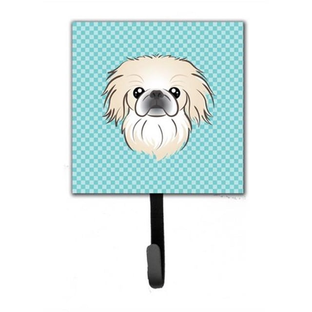Damier Bleu Pekingese Laisse & Porte-Clés