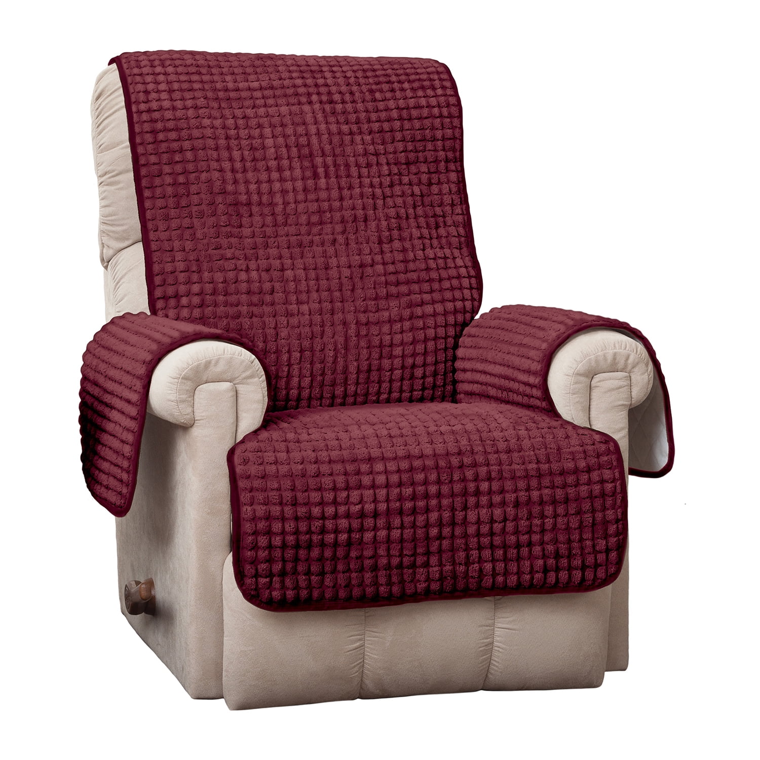 Innovative Textile Solutions 1Piece Puff Solid Recliner/Wing Chair