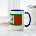 thumbnail image 4 of CafePress - Merry Christmas Large Mug - 15 oz Ceramic Large White Novelty Mug, 4 of 4