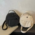 thumbnail image 6 of JennyShop  Crossbody Shoulder Bag, Unique Fashion Commuting Canvas Round Bag - Handheld Women Bag, 6 of 7