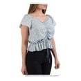 thumbnail image 2 of Blusa Ocean Pacific Talla G Verde MC Mariposa, 2 of 4