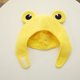 thumbnail image 4 of Fiudx Ofertas Flash Del Día Solo En Línea Gorro De Peluche Adorable Y Divertido, Sombrero De Rana, Disfraz De Cosplay, Sombrero De Vestir, 4 of 6