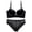 Black, variant on Women's Backless Lace Lingerie Set Push Up Solid Color Underwire Bra Panty Seamless Underwear Slim Fit Comfortable Breathable Everyday Wear