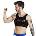 thumbnail image 4 of NGTEVOOS Men's Chest Vest Basketball Dumbbell Training Sports Vest Chest Vest Men's Vest, 4 of 5