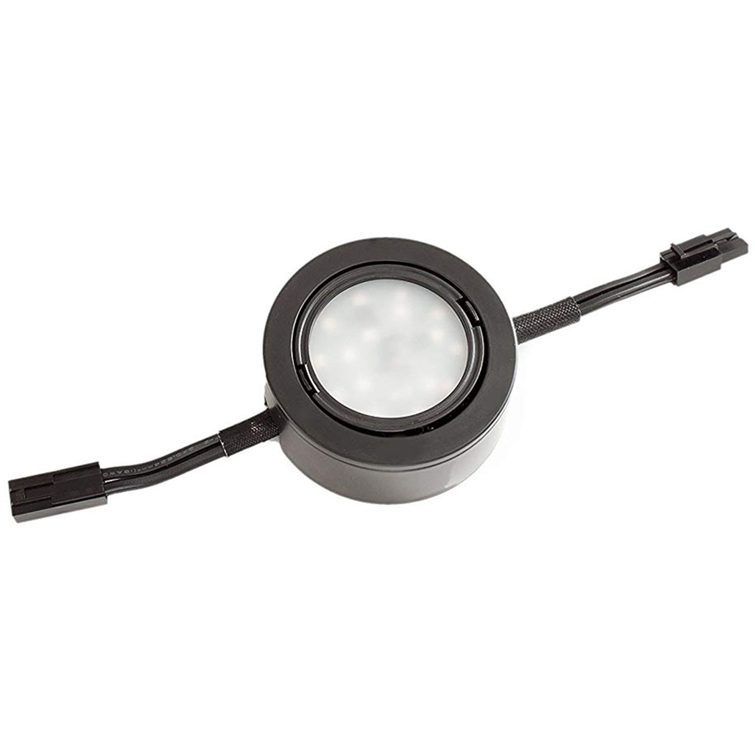 3 W 42.8 Lumen Per Watt Utilitech LED 2.66in Puck Light Plug in 3000K