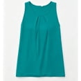 thumbnail image 5 of ClodeEU Women's Round Neck Sleeveless Halter Tank Top,Solid Color Casual Loose Cami Mint Green,Women's Plus XXL, 5 of 5