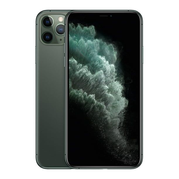 gap select unpaid Refurbished Apple iPhone 11 Pro Max - Dual-SIM - 4G Gigabit Class LTE -  64GB - 6.5" - 2688 x 1242 Pixels (458 ppi) - Super Retina XDR Display (12  MP Front Camera) - 3x Rear Cameras - Midnight Green - Walmart.com