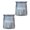 Grey, variant on fuxzkrlz 2 Sets Self Watering Flowerpot with Wick Rope Indoor Outdoor Plants Planting Pot with Drainage Hole Clear Reservoir Herbs Flower Planter Pot