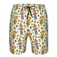 thumbnail image 3 of Balery Harvest Scarecrow Pattern Traje de Baño Estilo Hawaiano para Hombre, Shorts de Secado Rápido con Bolsillos-X-Large, 3 of 6