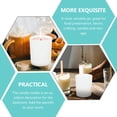 thumbnail image 2 of Weiweiguan Empty Glass Candle Jar Glass Containers with Lids DIY Candle Cups for Making Candles, 2 of 7