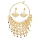 thumbnail image 1 of Conjunto de joyas para danza del vientre Sunnimix Collar y Pendientes, 1 of 8
