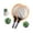 D, variant on WEIOUKC Badminton Set, Light Paddle Ball Tennis Racket Outdoor Games Beach Toy Set