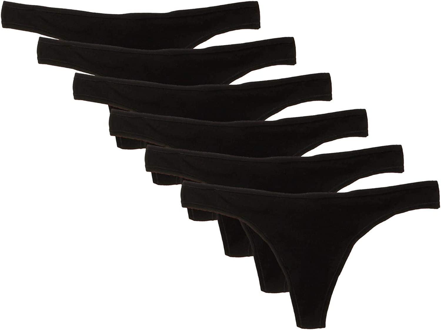 Pact Organic Cotton Thong 6Pack