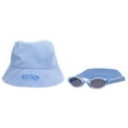 thumbnail image 1 of INFHATSUNBLU Infant Hat-Sunglass Combo Pack - Blue - 0-24 Months, 1 of 1