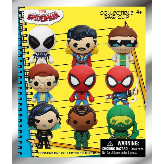 Marvel Spider-Man 3D Foam Bag Clip Blind Bag