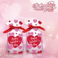 thumbnail image 4 of Yihuala 50Pcs Romance Heart Designs Drawstring Bags Heart Shape Drawstring Bags For Valentines Day And Special Event, 4 of 11