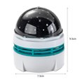 thumbnail image 3 of Luz de noche de estrella LED giratoria USB Disco DJ Stage Party Ball Light (Blanco) Lamparas, 3 of 4