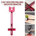 thumbnail image 5 of Support de Rainure de Fraisage pour Routeur, 3-en-1 Jig Circulaire pour Machine de Coupe Menuiserie Cercle Cuttin Banmo, 5 of 5