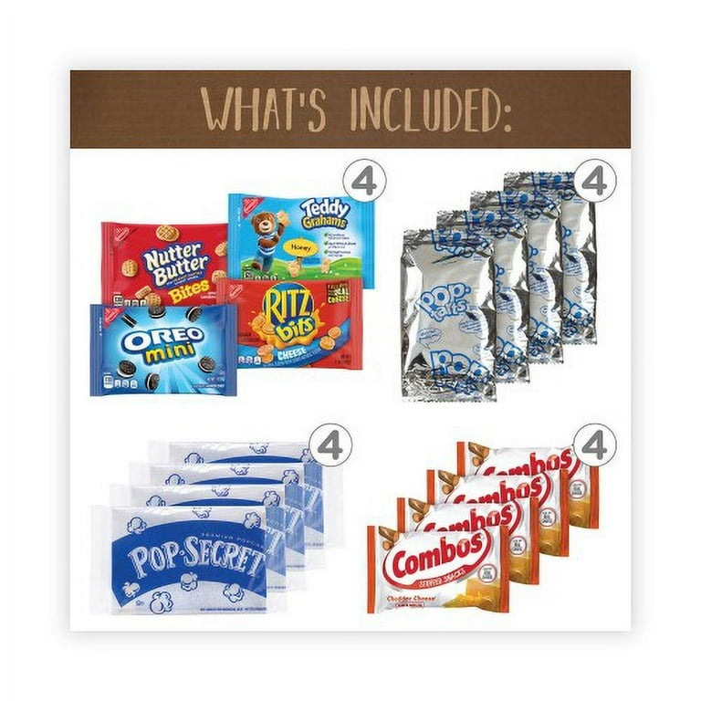 Quarantine Snack Box, 42 Assorted Snacks/Box, 5 lb Box, Ships in 1-3 Business Days Quarantine Snack Box, 42 Assorted Snacks/Box, 5 lb Box, Ships in 1-3 Business Days