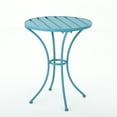 thumbnail image 6 of Collins Iron 3-Piece Outdoor Bistro Set, Matte Blue, 6 of 12