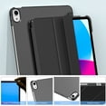 thumbnail image 4 of Kenke Case for iPad (A16) 11th Generation 11 inch 2025, iPad 10th Generation 10.9 inch 2022, Smart Folio Stand, Slim Hard PC Translucent Back Shell Cover, Support Touch ID, Auto Wake/Sleep, Black, 4 of 9