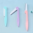 thumbnail image 5 of CHOK 3 Pieces Eyebrow Razor Eyebrow Razors Shaver Microblades for Women Face Hair Dermaplaning Tool Shaper Trimmer with Precision Cover Skincare - shape1, 5 of 5