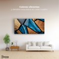thumbnail image 2 of Cuadro Decorativo Canvas Revolution Abstracto Lapislázuli Dorado 120x60, 2 of 3