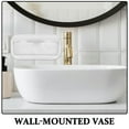 thumbnail image 3 of PENIKOKO Betta Fish Tank Wall Mounted Vase Transparent PET 1Set For Home Decoration, 3 of 8