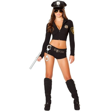Womens Sexy Officer Hottie Costume
