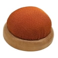 thumbnail image 3 of Wooden Base Cushion Insert , Deep Orange, 3 of 5