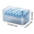 thumbnail image 3 of EGNMCR Tools&Home Improvement Portable Pressing Ice Cubes Molds - Quicks Freezing Ice Cubes Box Ice cube tray, 3 of 7