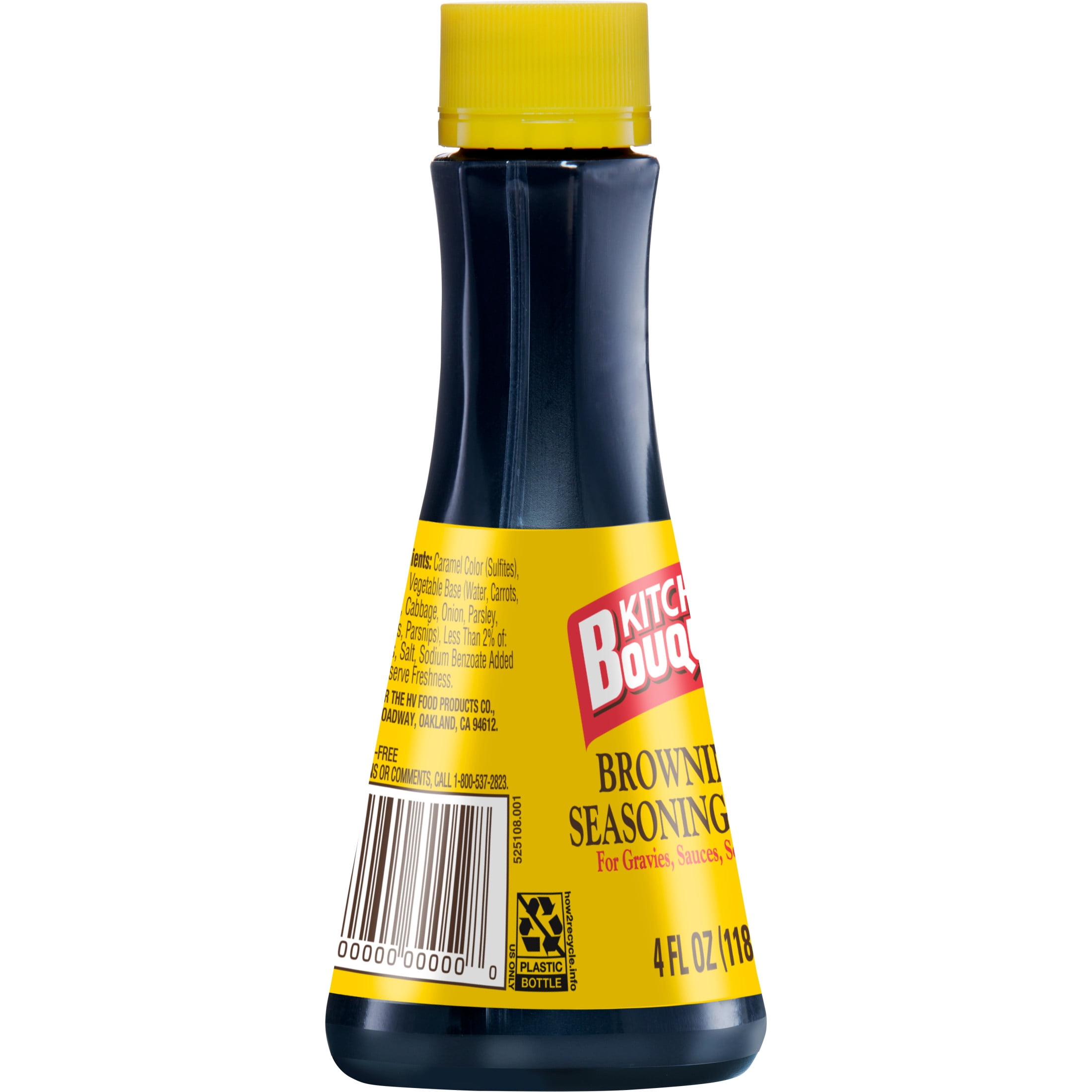 (4 pack) Kitchen Bouquet Browning and Seasoning Sauce, 4 fl oz