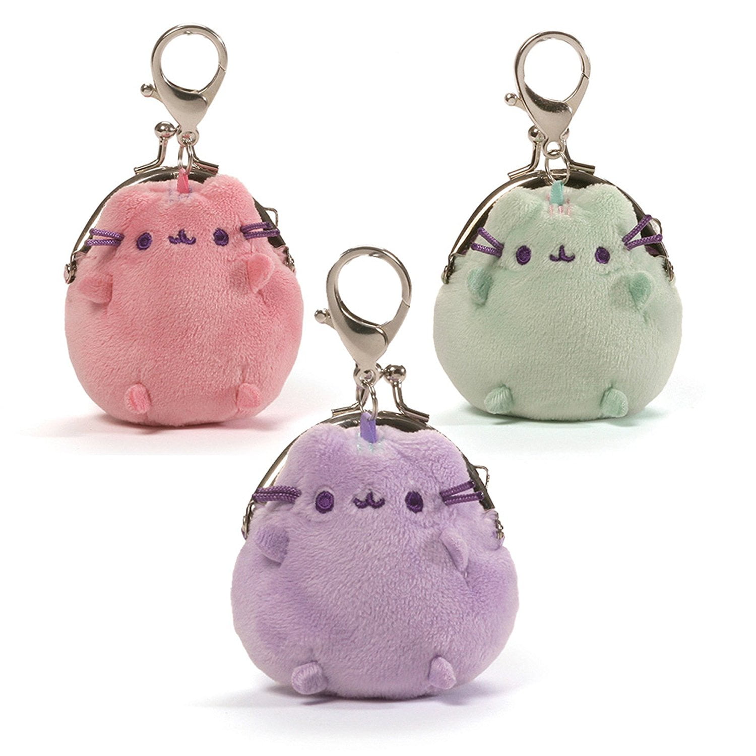 FREE SHIPPING Pusheen Pastel 3/" Coin Purse Pastel Pink BRAND NEW