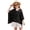 1#Black68, variant on Little Girls Mesh Crochet Swim Cover Up Solid Lightweight Loose Fit Beach UPF 50+ Tunic Poolside Wraps