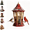 B#029, variant on Christmas Bird Feeder Collection, Christmas Hanging Bird Feeder for Outside, Outdoor 5‑Style Wild Bird Feeder, Yard Porch Backyard Holiday Decor, Perfect Gift for Gardeners A