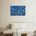 thumbnail image 2 of Elephant Stock Cerulean Tulips Wall Art - Horizontal Canvas Wall Art - Living Room Wall Decor - Floral And Botanical Canvas - Blue And Gray Decor - 30" x 20", 2 of 8