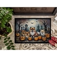 thumbnail image 3 of Carolines Treasures DAC2068MAT 18 x 27 in. Unisex Pomeranian Spooky Halloween Doormat, 3 of 5