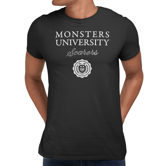 Disney Pixar Monster University Men's Scarers T-Shirt (Black, S-XXXL)