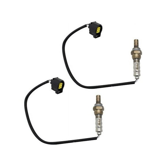 Downstream Oxygen Sensor Set 2 Piece - Compatible with 2013 - 2015 Mercedes-Benz SL550 2014 2016 2017 2018 2019 2020