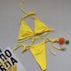 thumbnail image 4 of Traje de baño de 2 piezas para mujer, trajes de baño para mujer, traje de baño de moda para mujer, traje de baño bikini dividido liso y estampado para mujer, 4 of 4