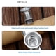 thumbnail image 2 of Flautas de boca de instrumento musical de viento de madera Kazoos de metal para principiantes (plata), 2 of 4