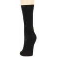 thumbnail image 5 of 7BIGSTARS KINGDOM Women's Cotton Dress Socks - 4 Pack Medium - Thin Solid Casual Crew Lightweight - Sock Size 9-11 Shoe Size 5-9 M Black, 5 of 8